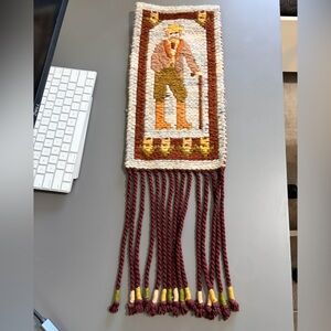 Handmade Tapestry with Fringe